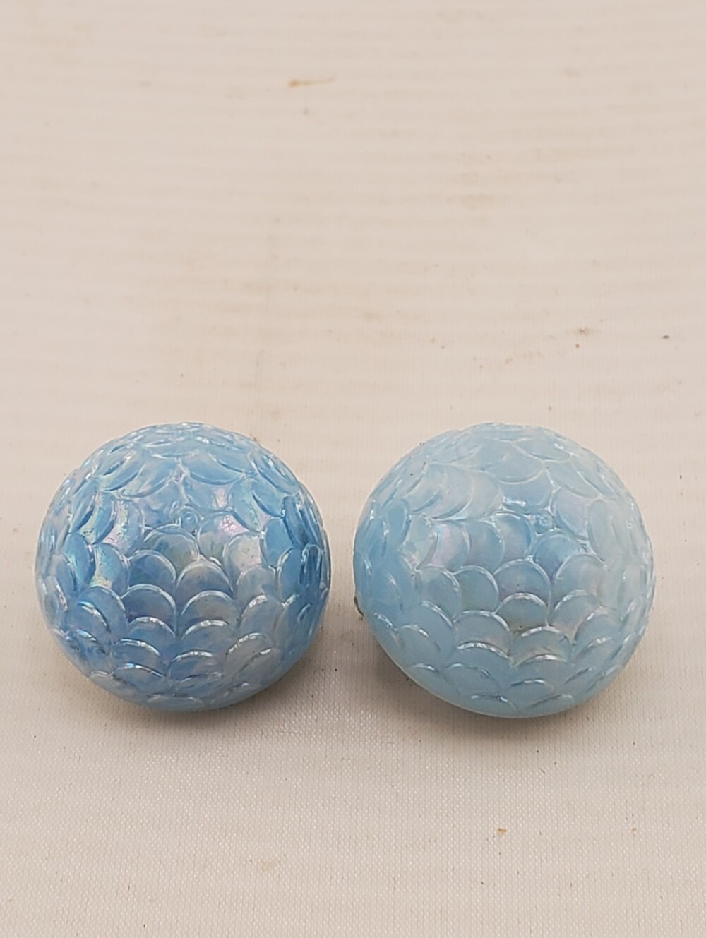 Germany Blue Fish Mermaid Earrings